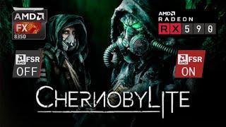 Chernobylite FidelityFX Super Resolution Performance test - Prueba de rendimiento (RX 590 FX8350)