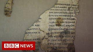 Rare ancient scroll found in Israel Cave of Horror - BBC News