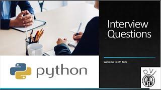 Top 50 Python Interview Questions and Answers||Python Interview Preparation Freshers and Experienced