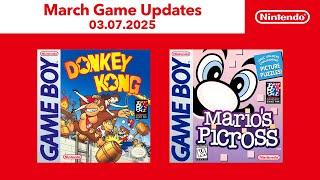 Game Boy – March 2025 – Nintendo Switch Online