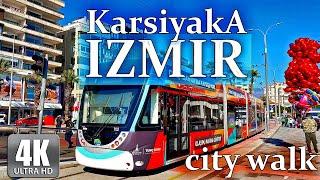 Walking tour of the city 4K - HDR  60 fps | Izmir  | Karsiyaka