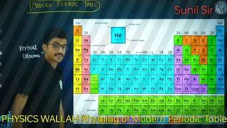 Promotional Rhyming with Modern Periodic Table | By Sunil Sir | Main Character : " PHYSICS WALLAH "