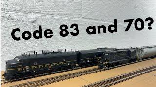 Using Transition Joiners between Code 83 and 70 Rail - HO Scale Model Railroad Layout