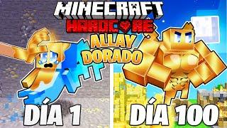 SOBREVIVÍ 100 DÍAS como UN ALLAY DORADO en MINECRAFT HARDCORE!