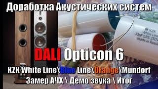 Доработка Акустических систем Dali opticon 6