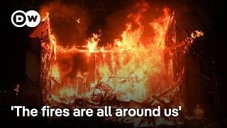 LA wildfire update: Thousands of buildings destroyed as more strong winds forecast | DW News