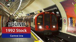 [Sound] 1992 stock | [Central line] Bank - Notting Hill Gate (10.2019)