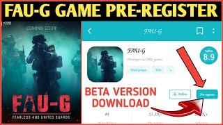 FAU-G GAME PRE-REGISTER START | FAUJI GAME BETA VERSION DOWNLOAD |HOW TO DOWNLOAD FAUJI BETA VERSION