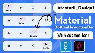 Material BottomNavigationBar in Sketchware Pro without custom blocks & library #sketchpro #2024
