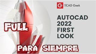 COMO DESCARGAR E INSTALAR AUTOCAD 2022 FULL CON LICENCIA