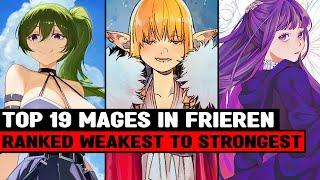 ALL 19 Mages in Frieren RANKED & EXPLAINED
