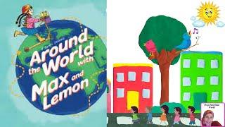 Around the World with Max and Lemon Kids Books Read Aloud