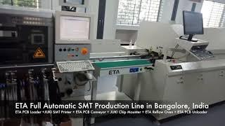 I.C.T Full auto SMT Production Line Turnkey Solution