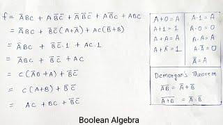 10 Boolean Algebra Simplification Examples | Hindi