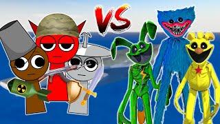 Epic Sprunki Army Vs Poppy Playtime Fight ! ️ - Garrys Mod