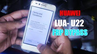 huawei lua u22 frp google account bypass new method | 2021