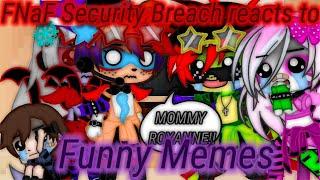 Security Breach reacts to funny memes