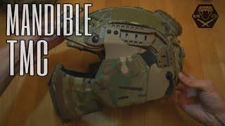 MANDIBLE ops-core airsoft защитная страйкбольная маска от TMC