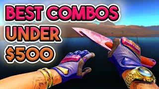 10 Best Combos Under $500 (CS2 Knife & Gloves)