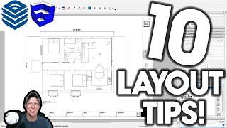 Faster Plan Creation in LAYOUT from SketchUp! (10 Vital Tips)