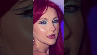 Ariel‍️ #ariel #themermaid #mermaidstyle #disney #blue #bluemakeup #makeup #makeuptransformation