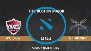 Mineski vs WG.Unity Highlights, The Boston Major 2016 - Main qualifiers SEA