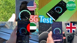 أسرع إنترنت 5G في العالم / 5G speed test