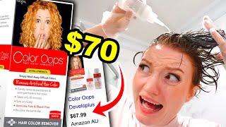 I SPENT $70 ON COLOR OOPS HAIR COLOR REMOVER!!!! Was it worth it?!?!