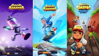 Subway Surfers : Chicago 2023 vs Iceland 2024 vs Subway Classic 2024