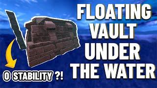 How To Make Floating Underwater Vault In Conan Exiles - indestructible Vault? - Building tutorial