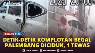 Detik-detik Penangkapan Begal Naik Sigra di Palembang, Coba Tabrak Polisi, 1 Pelaku Tewas Ditembak