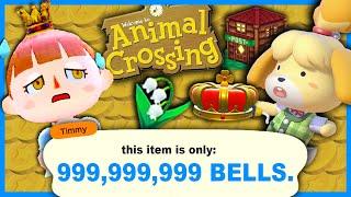 Most EXPENSIVE and Valuable Animal Crossing Items (Rarest Items From Every Game)