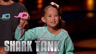 Shark Tank US | 10-Year-Old Entrepreneur Wows Sharks With Her Baby Spoon Product