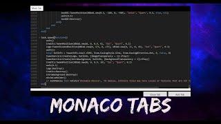 | How To Add Monaco Tabs To Your Roblox Exploit 