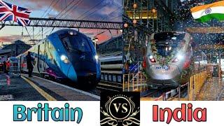 INDIAN RAILWAYS Vs BRITAIN RAILWAYS Comparison in 2023 || India Vs Britain