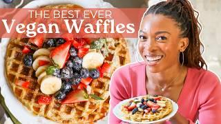 How to Make The Best Vegan Waffles!