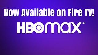 HBO Max is now Available on your Fire TV device!