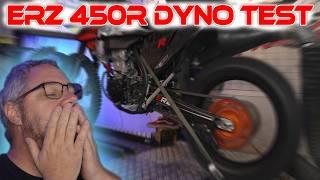 Je teste une ERZ 450R feat Fast54000 banc, dyno test