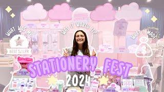 STATIONERY FEST 2024 - Was it worth it? My total profit and will I be going back?