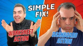 Broken Worksheet Actions in Dashboards? Here's the Tableau Fix You've Been Seeking!