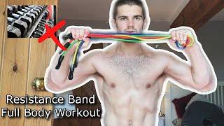 Full Body WORKOUT With RESISTANCE BANDS for Footballers- A FOOTBALLERS Day in LOCKDOWN(Day2)