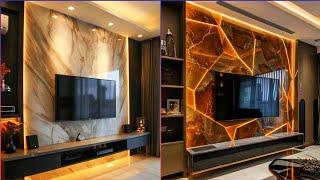 100 Stylish Living Room TV Wall Design 2025 TV Cabinet Designs ideas| Interior Wall Decoration