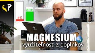 Mg - Magnesium - Horčík | dôležitosť, väzby a vstrebateľnosť