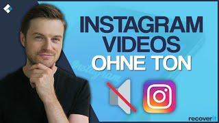 Instagram Videos ohne Ton | 5 Methoden