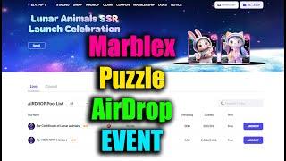 Marblex Puzzle AirDrop Event