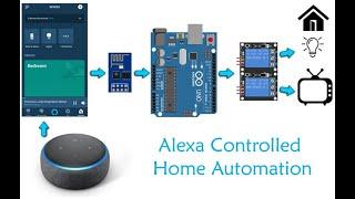 How to control Home appliances through Amazon Alexa and Google Home over voice commands