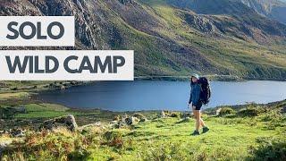 Solo Wild Camp (& camping kit review) - SNOWDONIA