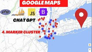 #4 Marker Cluster in Google Maps With JS #googlemaps #maps