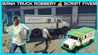 BANK TRUCK ROBBERY  *FREE* | FiveM Roleplay Scripts | FiveM Tutorial 2023 | MJ DEVELOPMENT