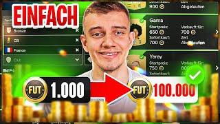 3 TRADING METHODEN um 100K COINS zu machen I EA FC 24